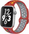 OEM New Fashion Silicone Strap Watch band For Apple Watches - Rainbow Red OEM New Fashion Silicone Strap Watch band For Apple Watches - Rainbow Red